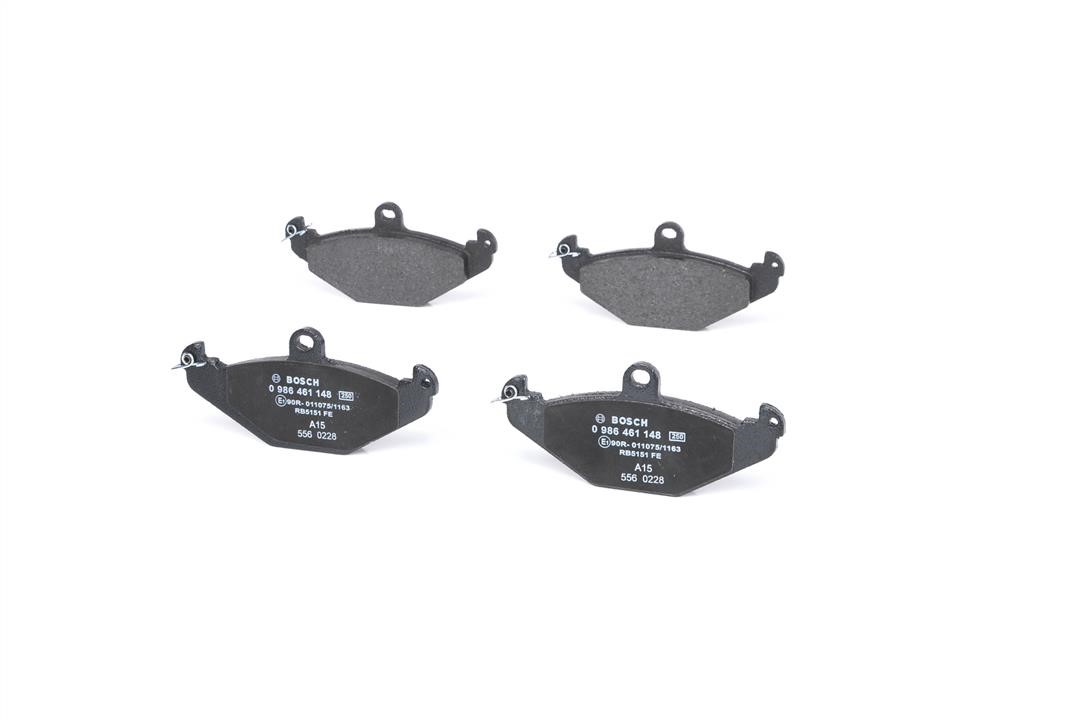 Brake pad set Bosch 0 986 461 148