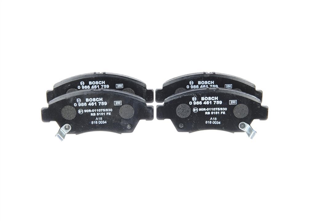 Bosch Brake pad set – price 114 PLN