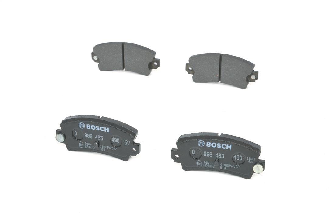 Brake pad set Bosch 0 986 463 490