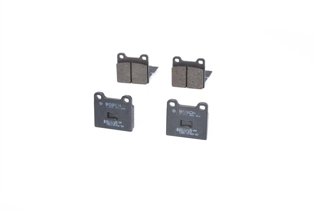 Brake pad set Bosch 0 986 466 302