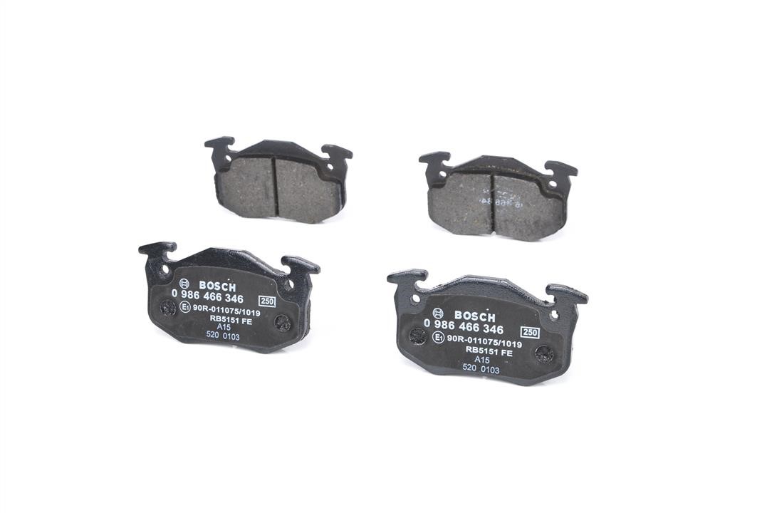Brake pad set Bosch 0 986 466 346