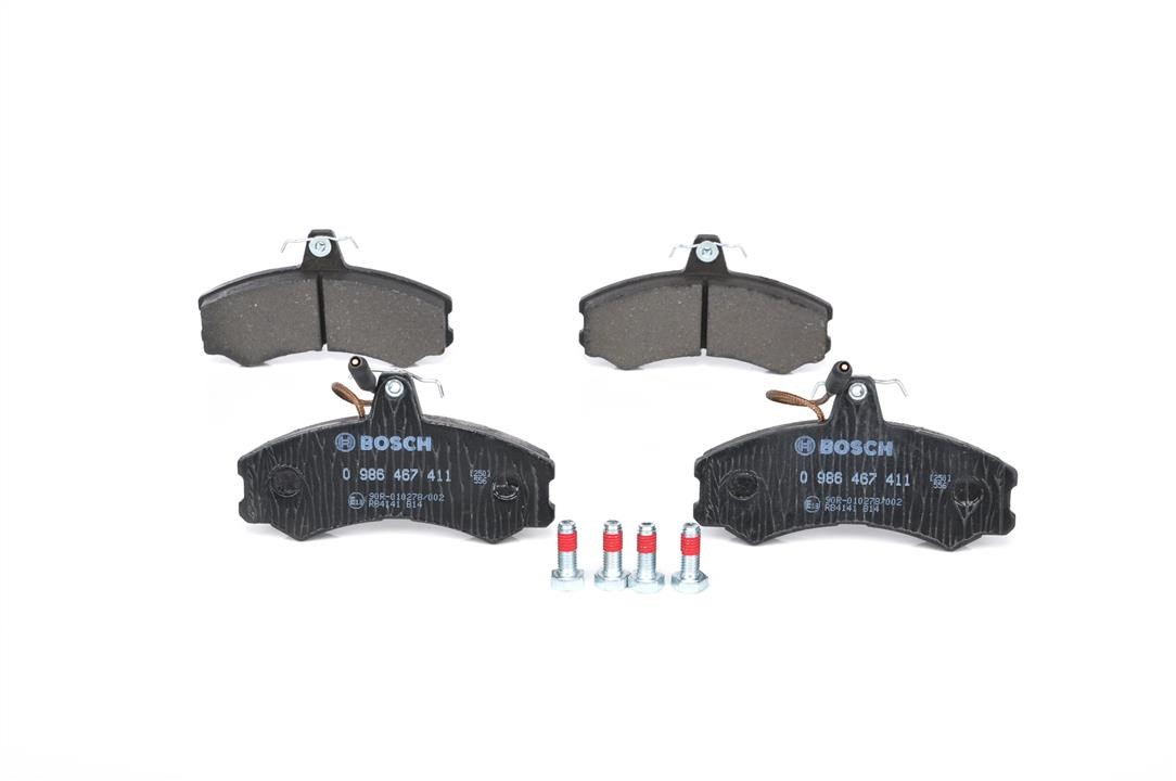 Bosch Brake pad set – price 142 PLN