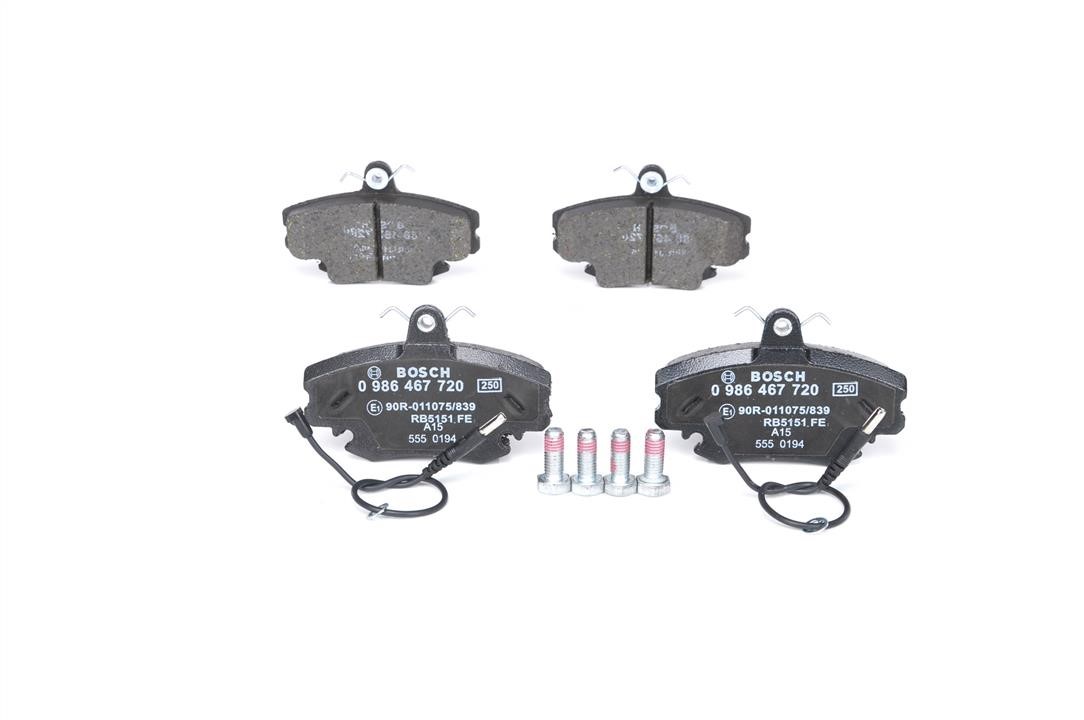 Bosch Brake pad set – price 81 PLN