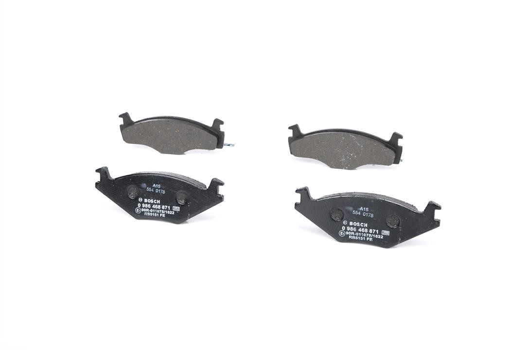 Bosch Brake Pad Set, disc brake – price 73 PLN