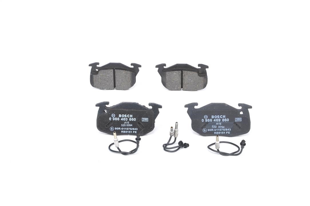 Bosch Brake pad set – price 78 PLN