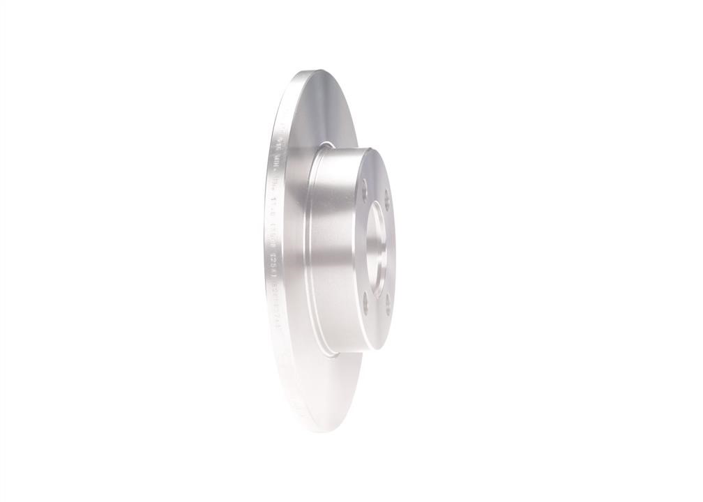 Unventilated front brake disc Bosch 0 986 478 016