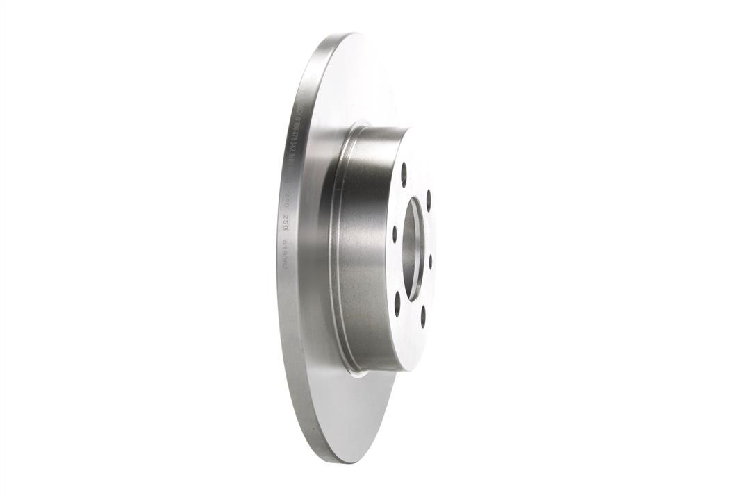 Bosch Unventilated brake disc – price 73 PLN