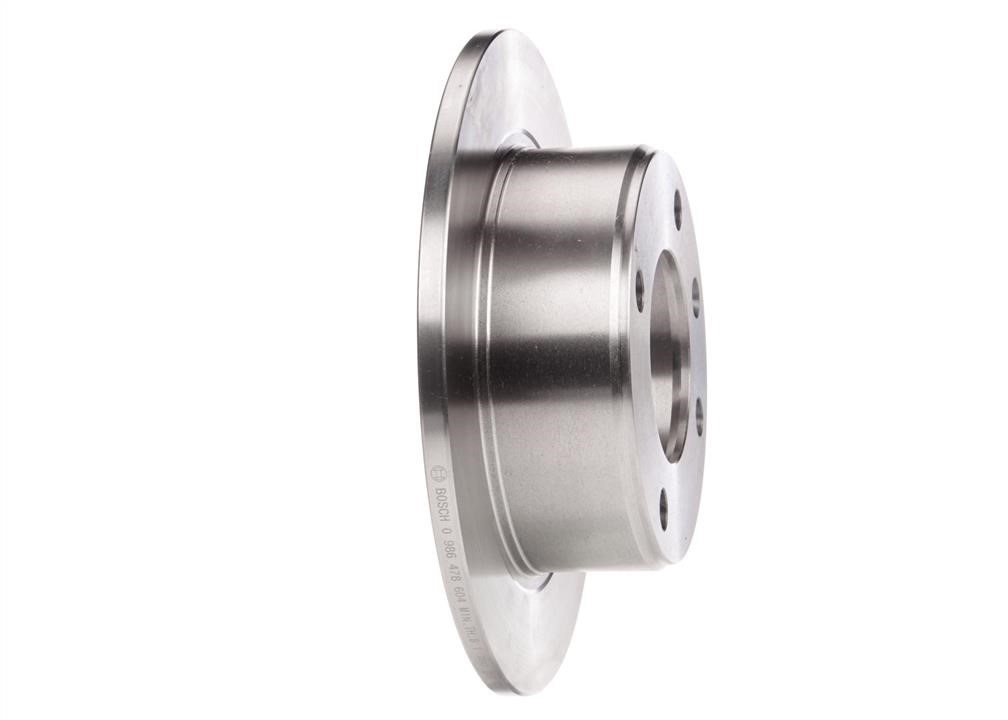 Bosch Rear brake disc, non-ventilated – price 74 PLN
