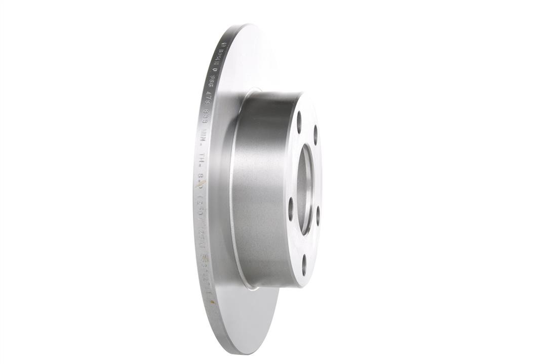 Rear solid brake disc Bosch 0 986 478 888