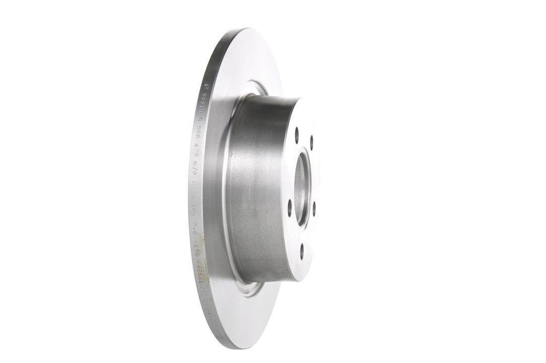 Bosch Rear brake disc, non-ventilated – price 151 PLN