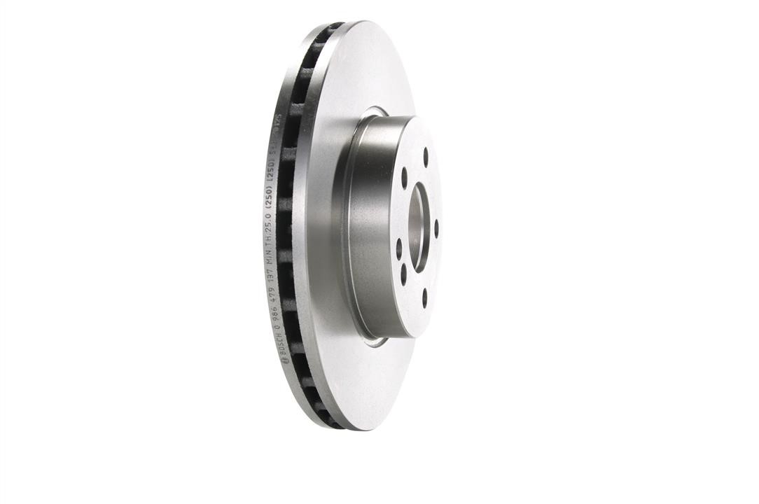 Front vented brake disc Bosch 0 986 479 137
