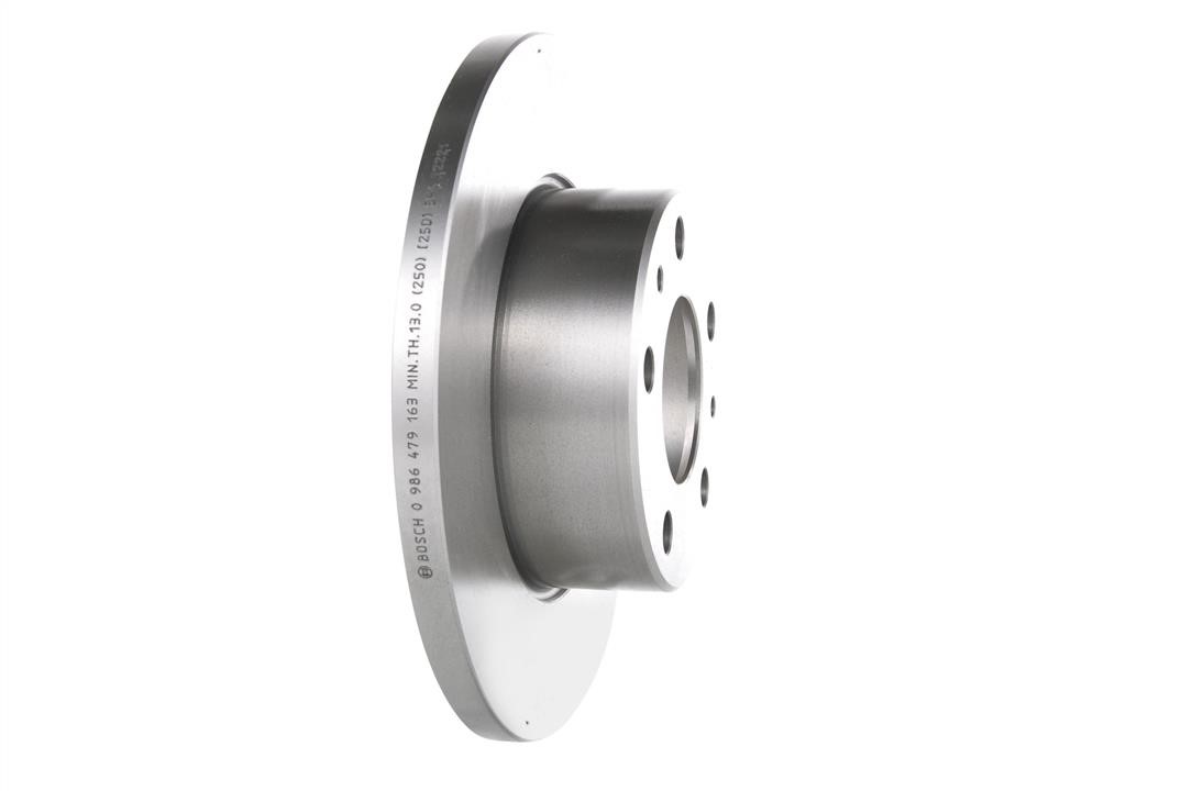 Rear solid brake disc Bosch 0 986 479 163