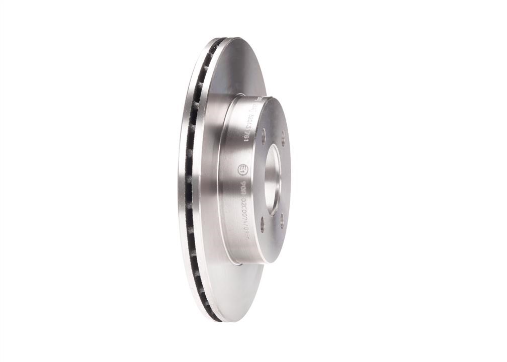 Bosch Front brake disc ventilated – price 103 PLN