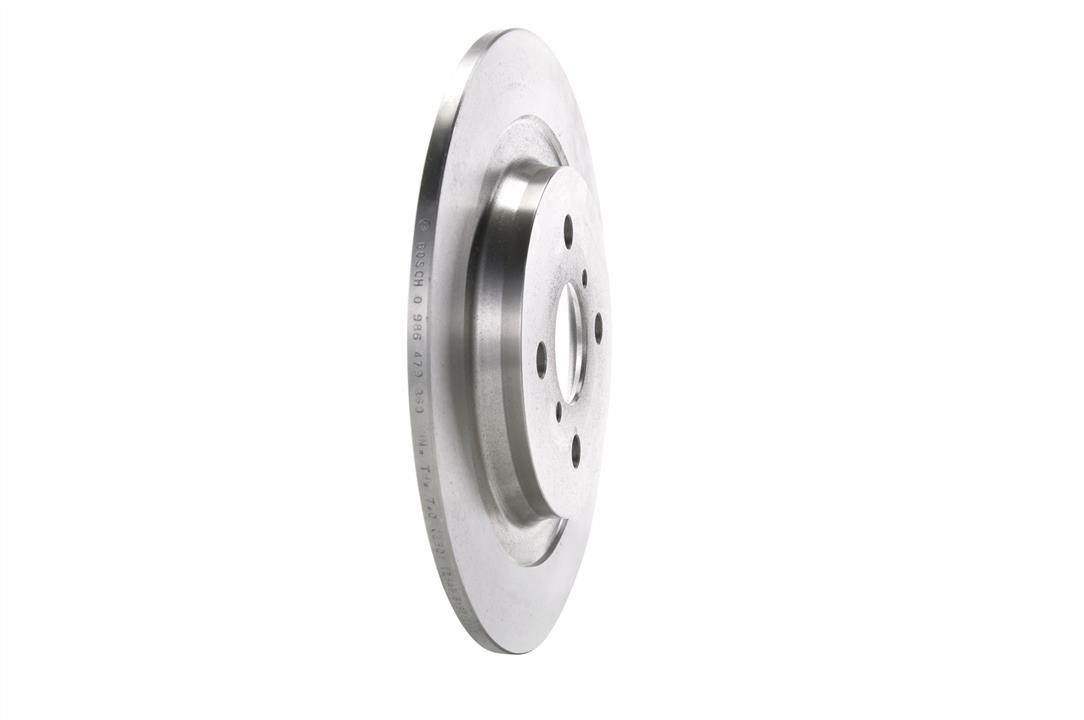 Rear brake disc, non-ventilated Bosch 0 986 479 360