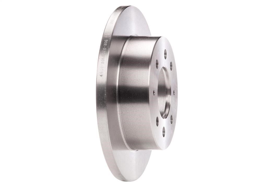 Bosch Rear brake disc, non-ventilated – price 97 PLN