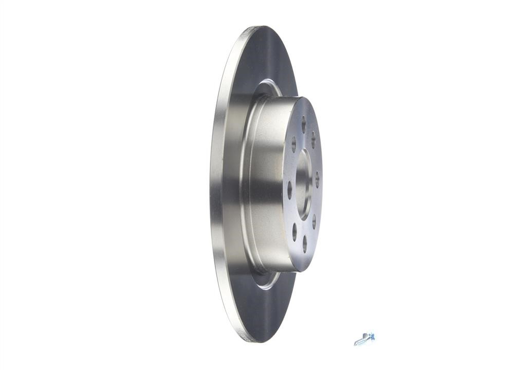 Bosch Rear brake disc, non-ventilated – price 129 PLN