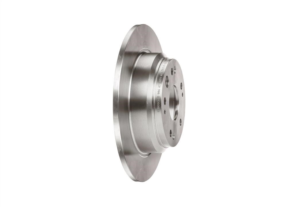 Bosch Rear brake disc, non-ventilated – price 149 PLN