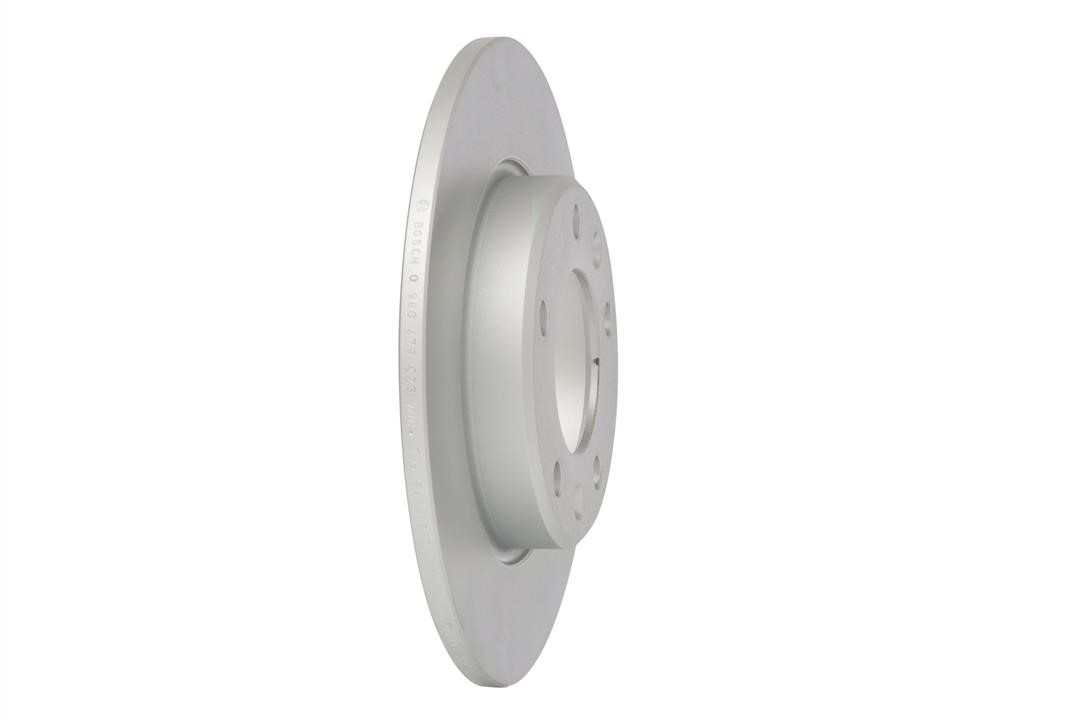 Bosch Rear brake disc, non-ventilated – price 108 PLN