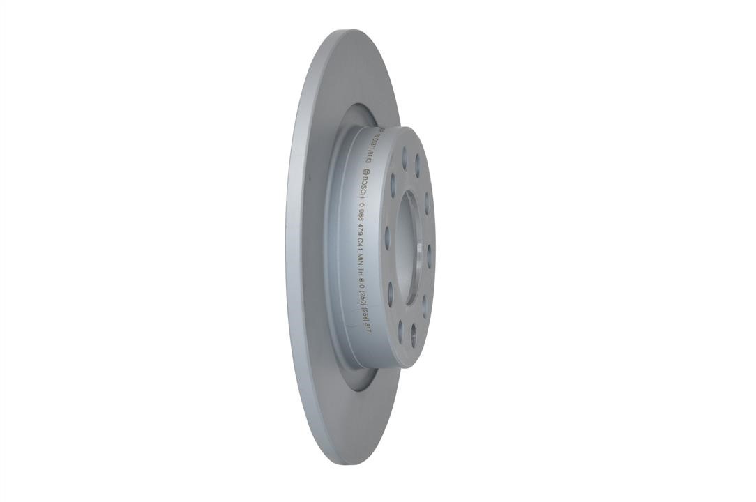 Bosch Rear brake disc, non-ventilated – price 111 PLN