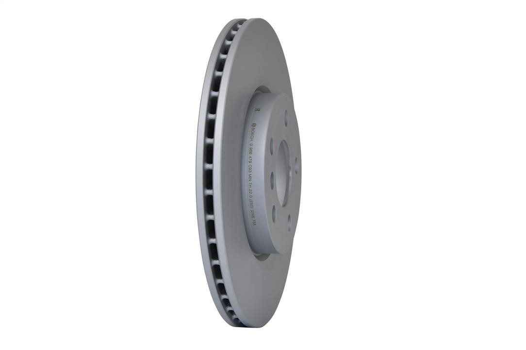 Bosch Front brake disc ventilated – price 259 PLN