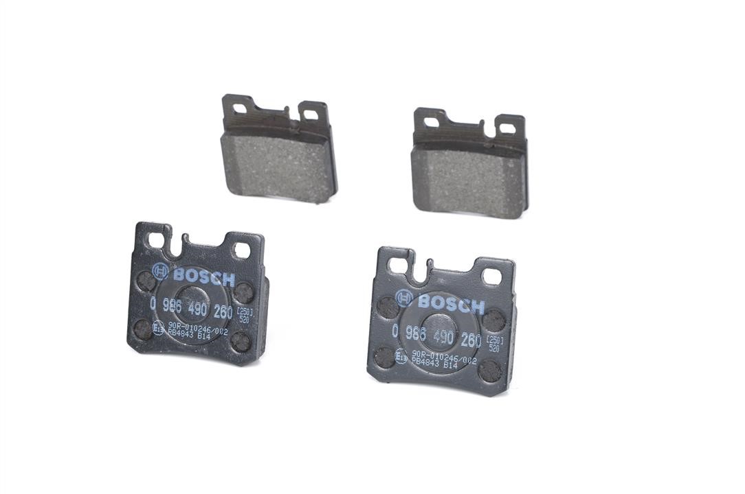 Brake pad set Bosch 0 986 490 260