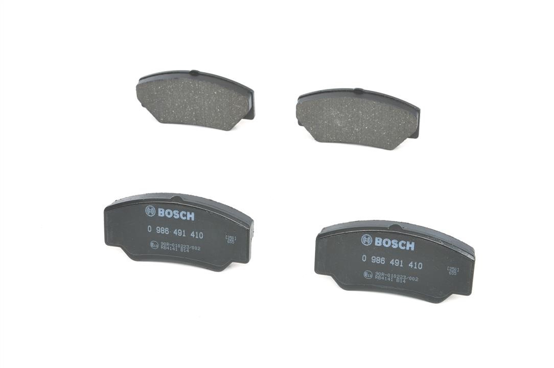Brake pad set Bosch 0 986 491 410