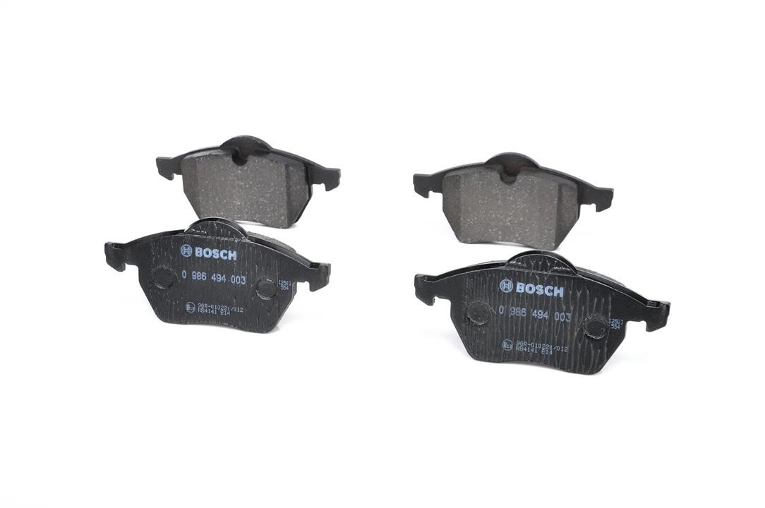 Brake pad set Bosch 0 986 494 003