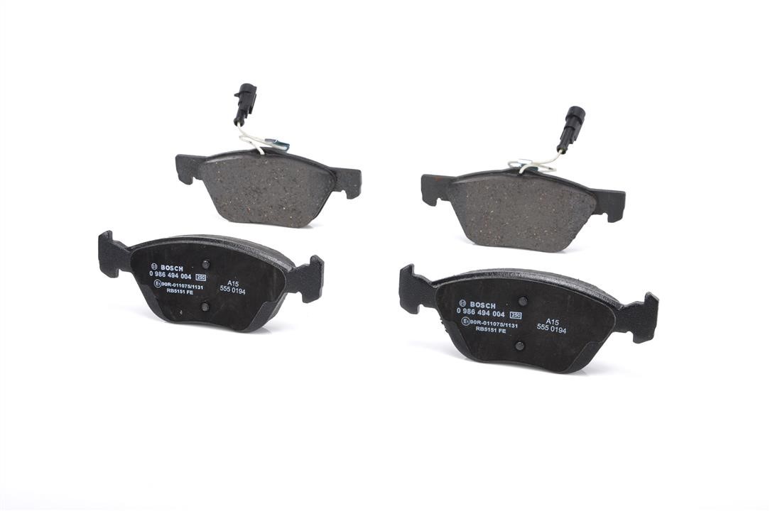 Brake pad set Bosch 0 986 494 004