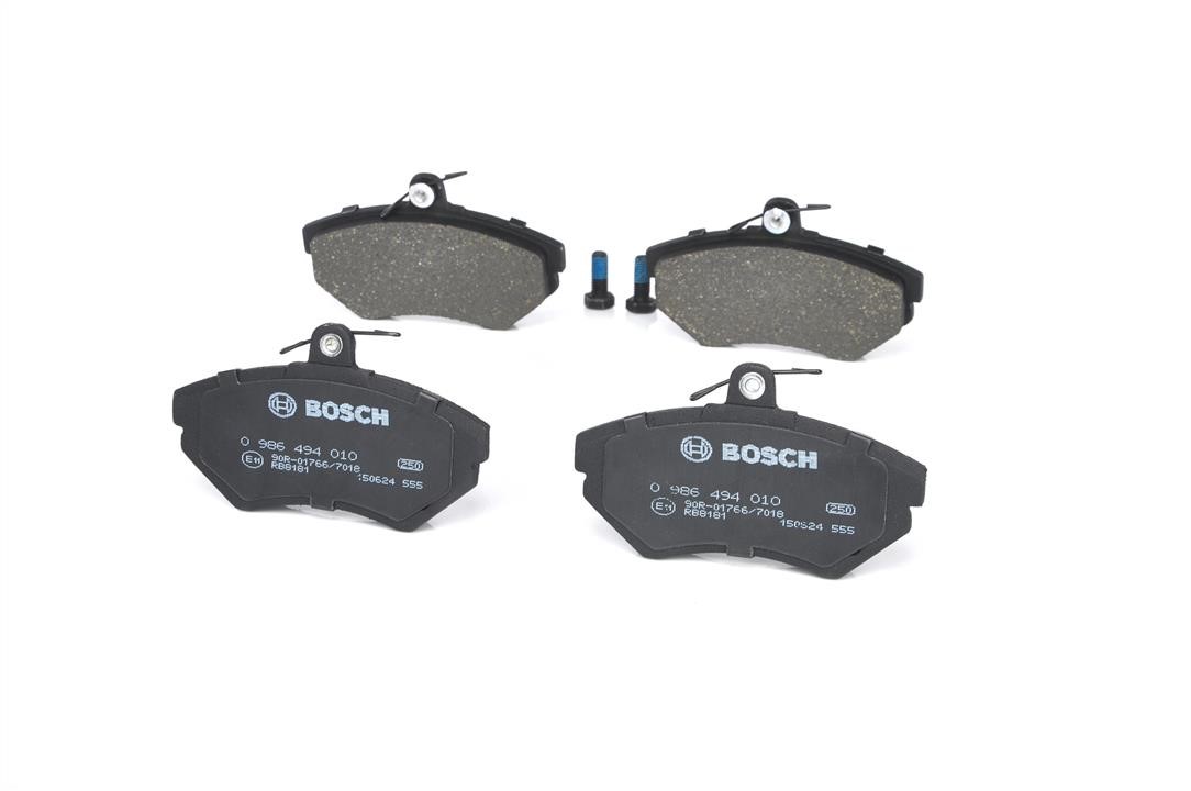 Brake pad set Bosch 0 986 494 010