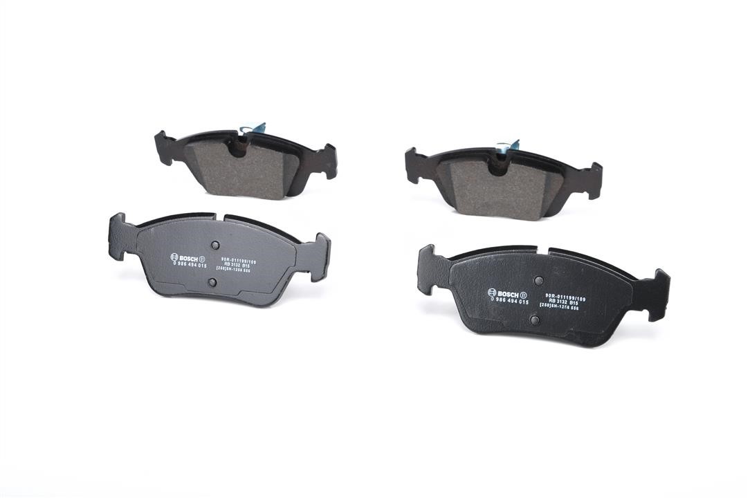 Brake pad set Bosch 0 986 494 015