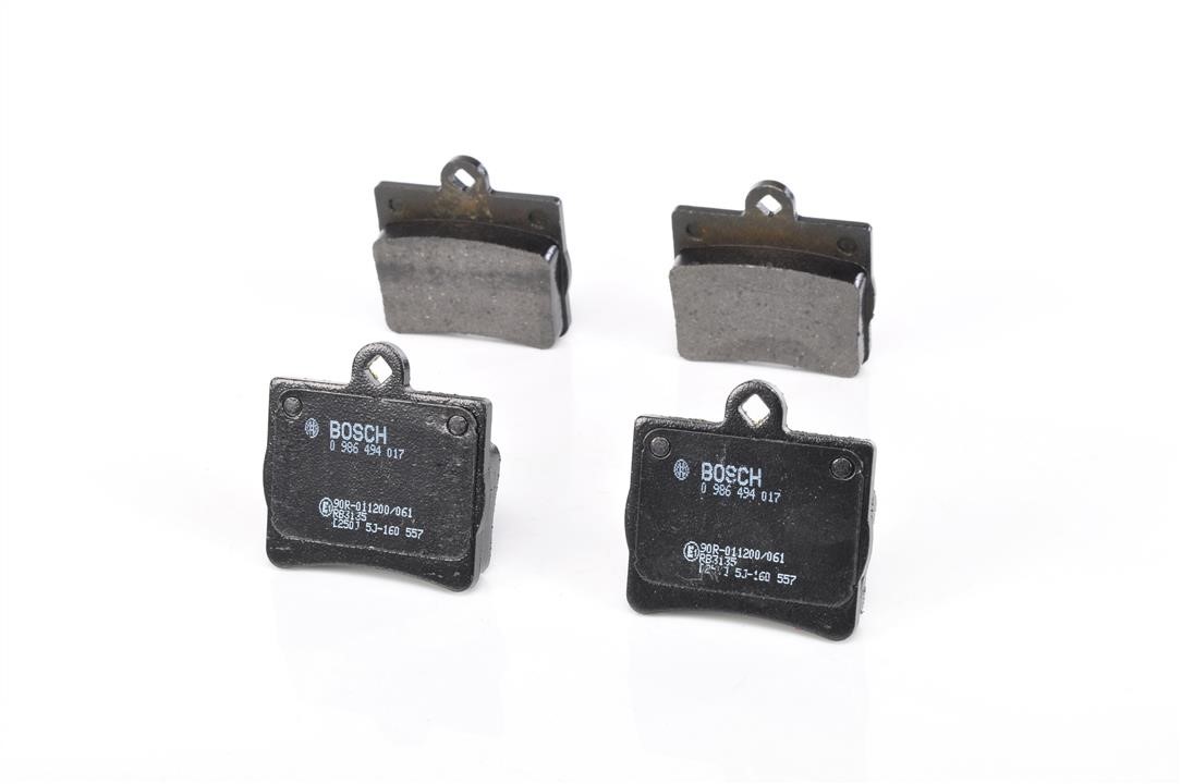 Brake pad set Bosch 0 986 494 017