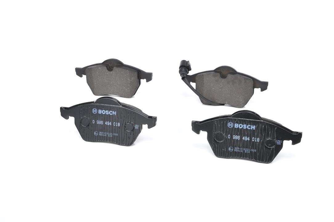 Brake pad set Bosch 0 986 494 018