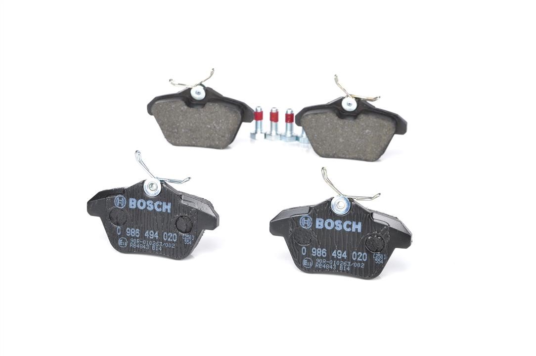 Brake pad set Bosch 0 986 494 020