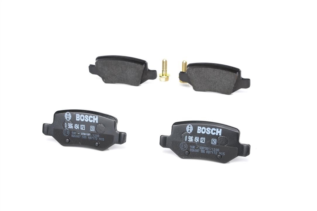 Brake pad set Bosch 0 986 494 023
