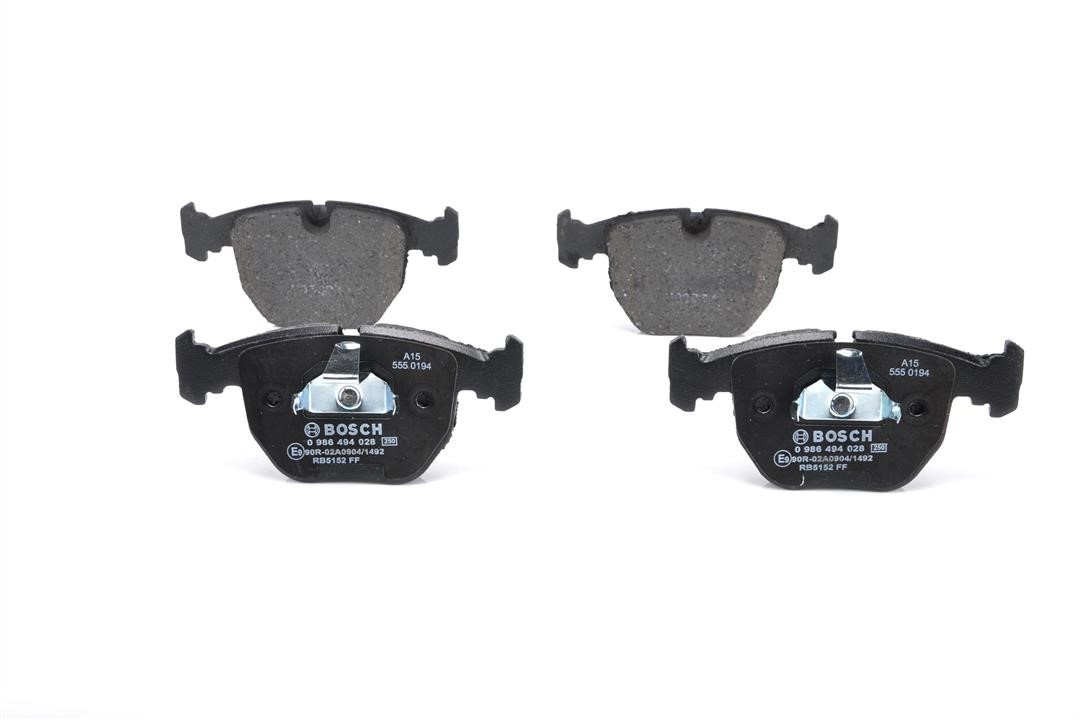 Bosch Brake pad set – price 202 PLN