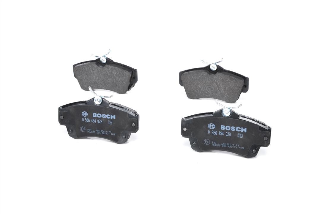 Brake pad set Bosch 0 986 494 029