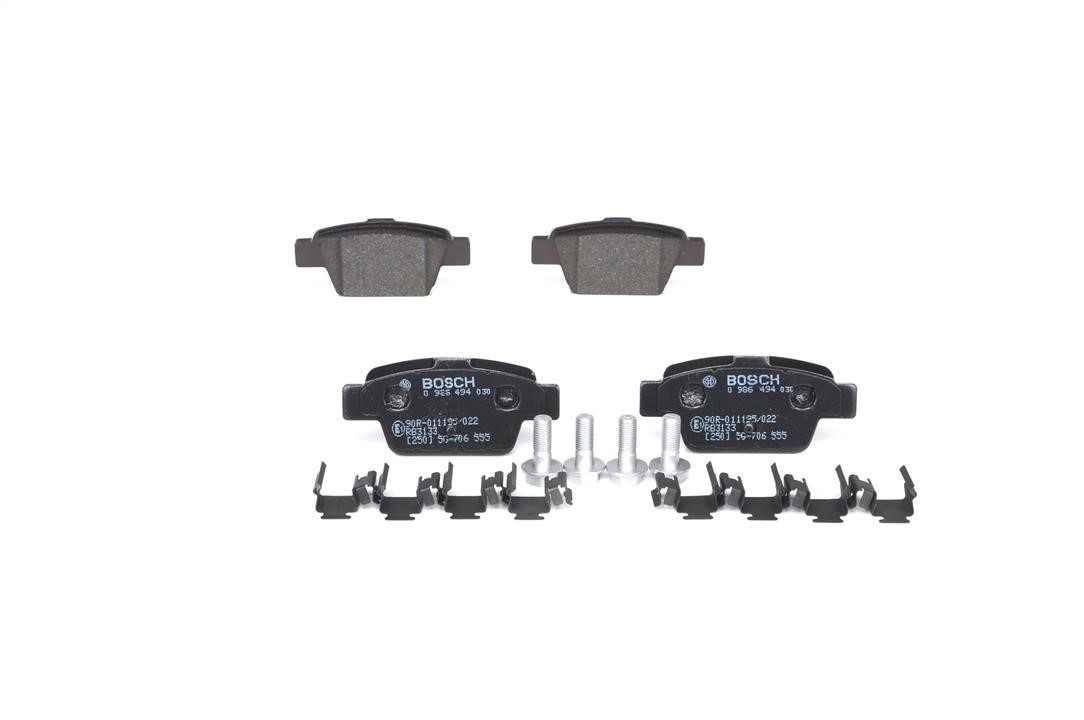 Bosch Brake Pad Set, disc brake – price 94 PLN