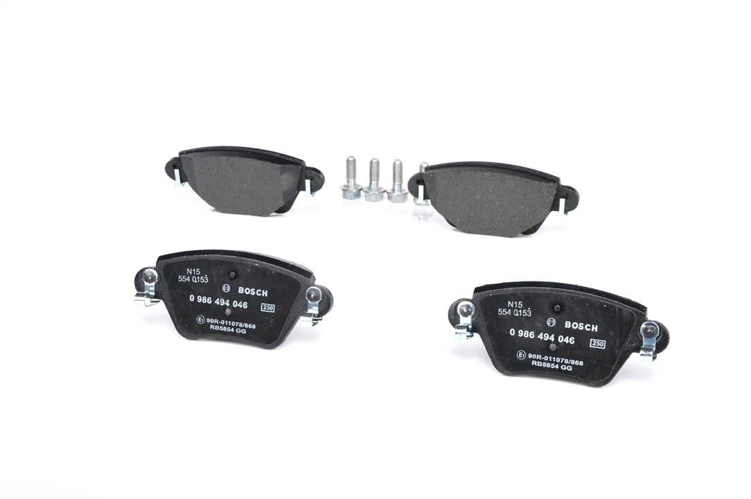 Brake pad set Bosch 0 986 494 046