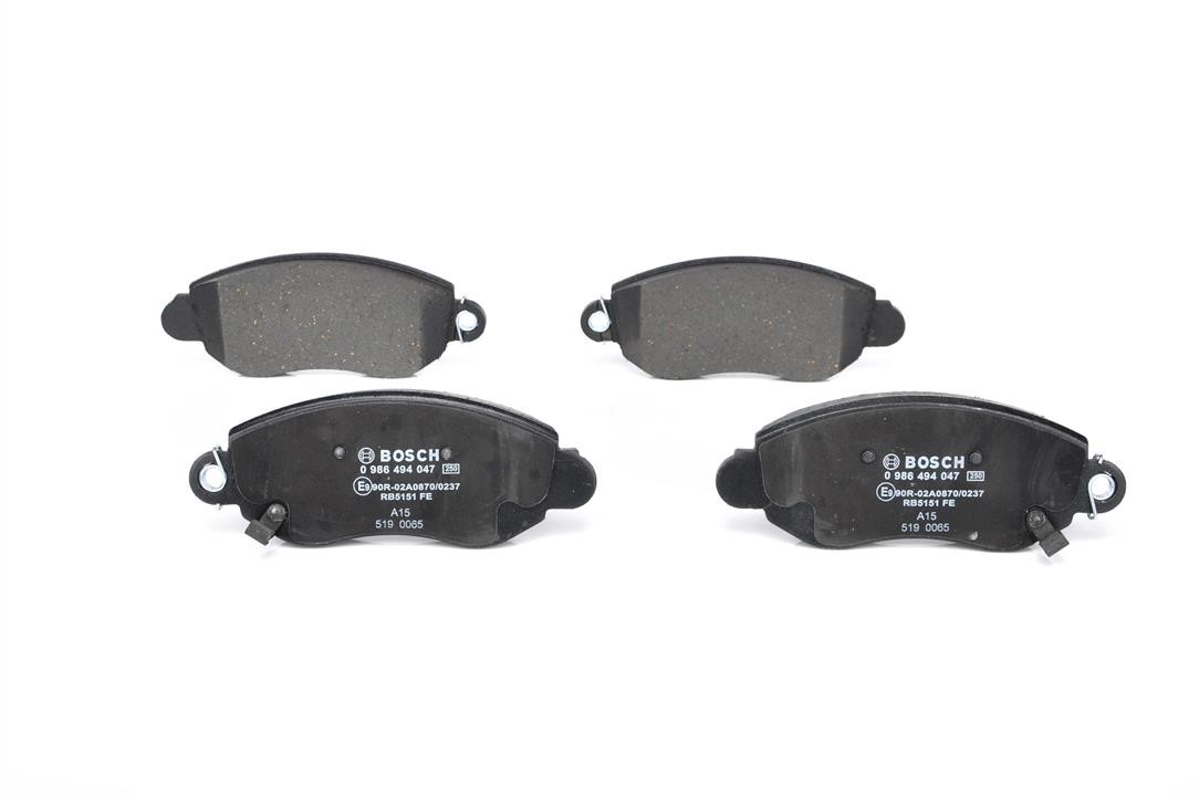 Bosch Brake pad set – price 172 PLN