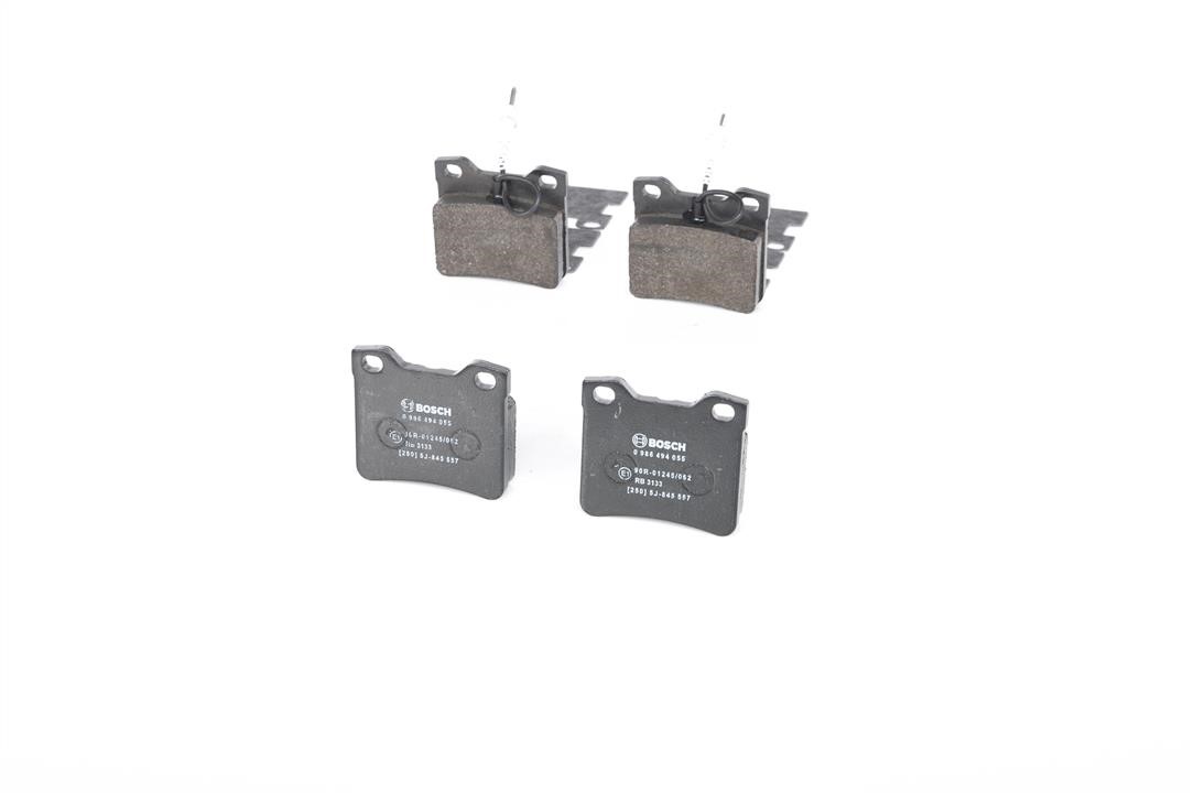 Brake pad set Bosch 0 986 494 055