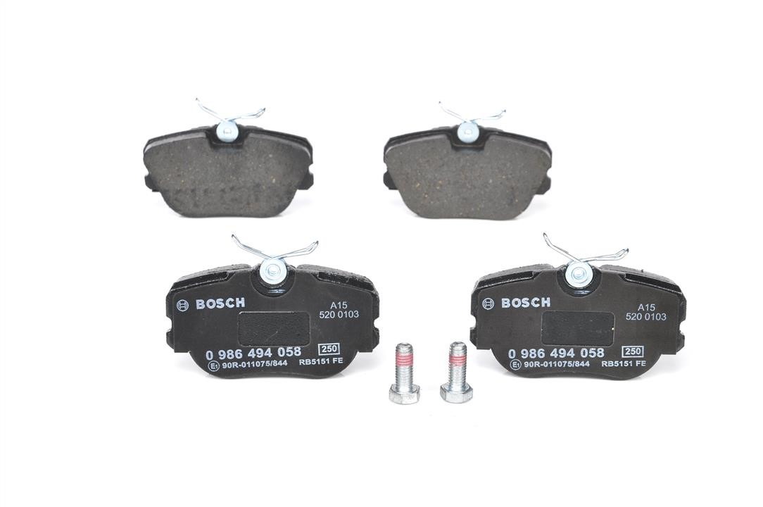 Bosch Brake pad set – price [object Object] PLN