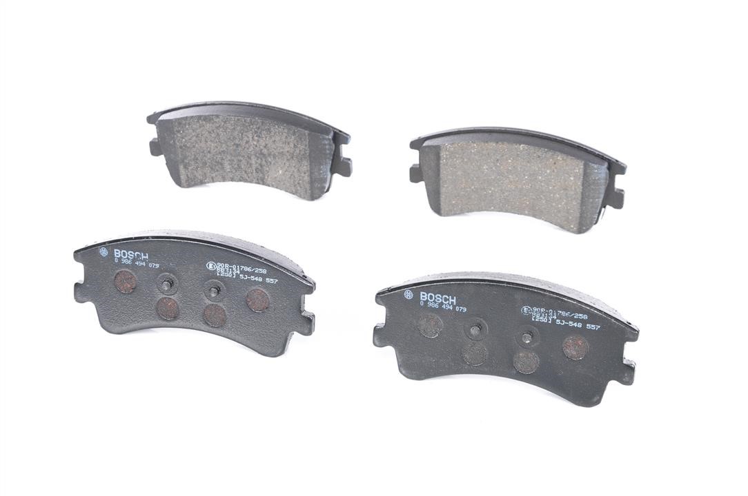 Front disc brake pads, set Bosch 0 986 494 079