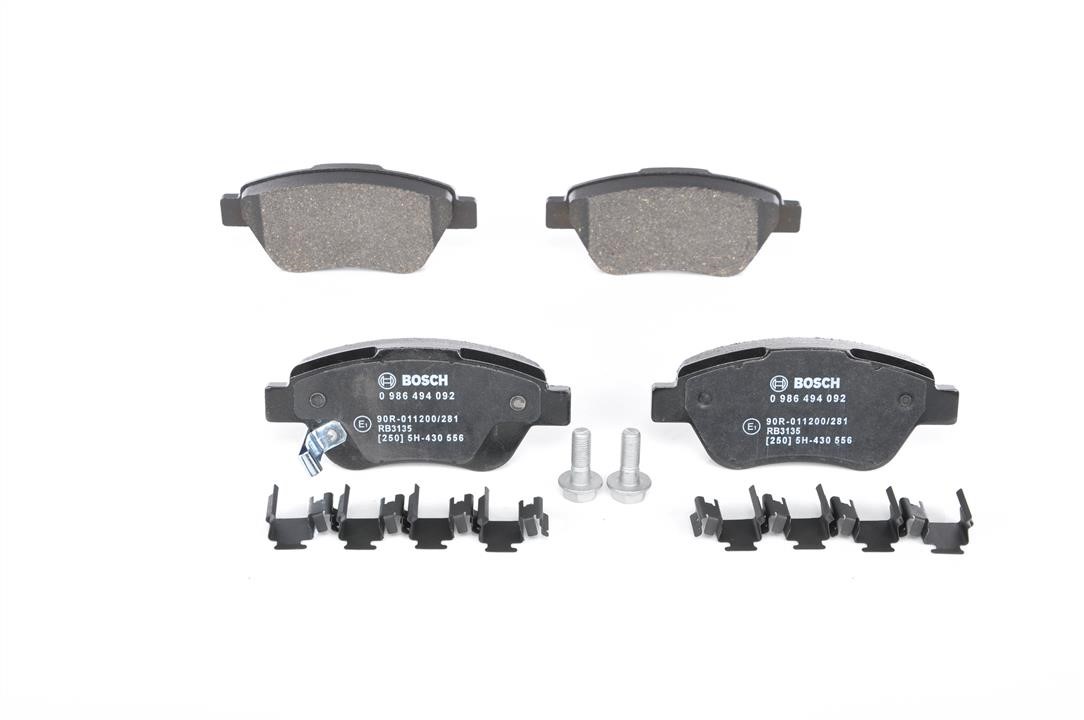 Bosch Brake pad set – price 147 PLN