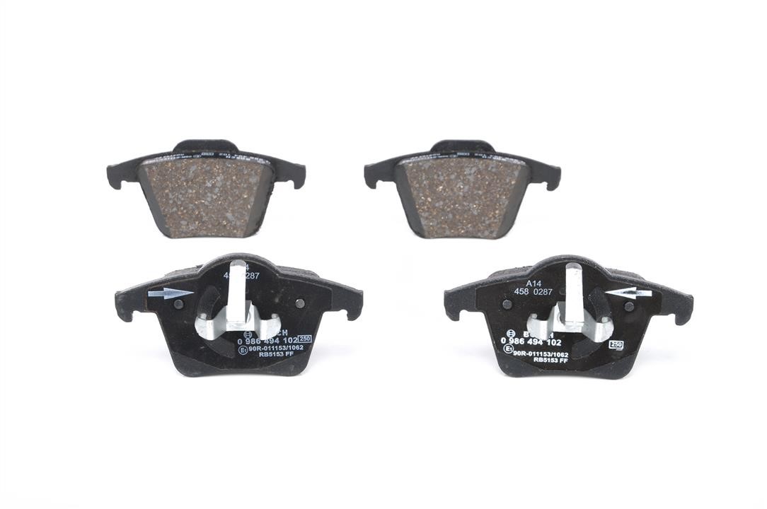 Bosch Brake pad set – price 129 PLN
