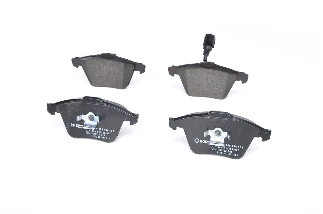 Brake pad set Bosch 0 986 494 103