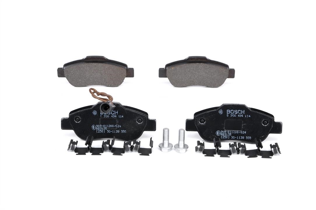 Bosch Brake pad set – price 141 PLN