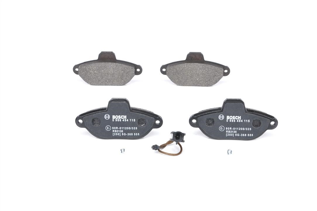Bosch Brake pad set – price 112 PLN