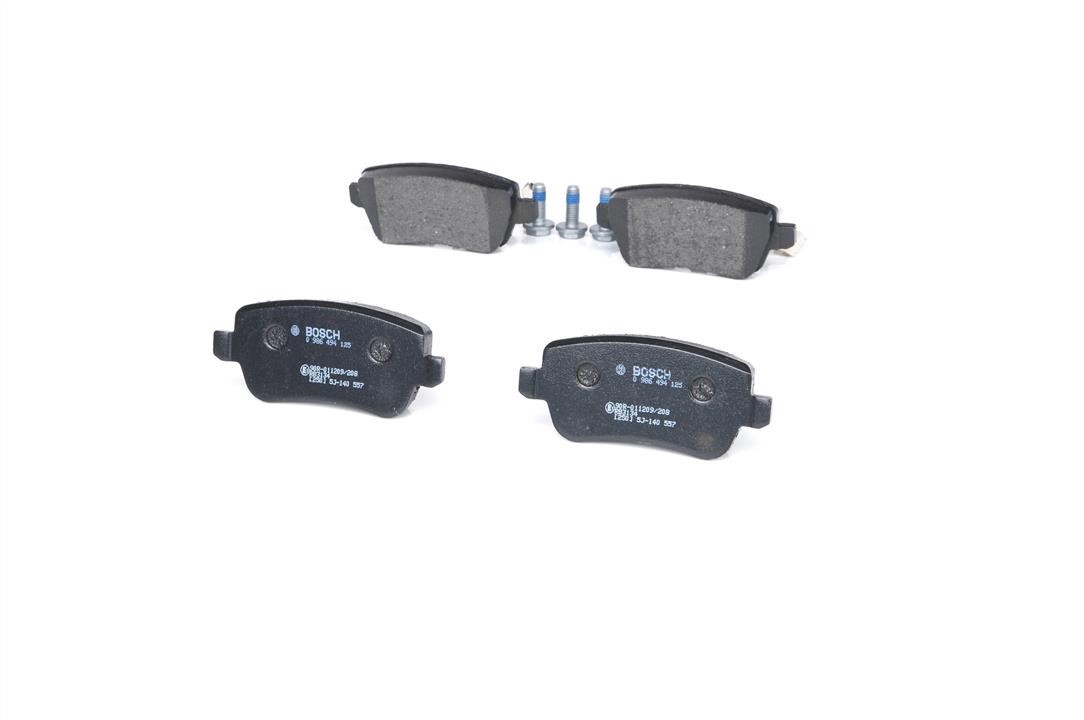 Brake pad set Bosch 0 986 494 125