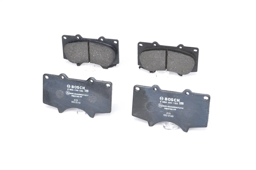 Brake pad set Bosch 0 986 494 153