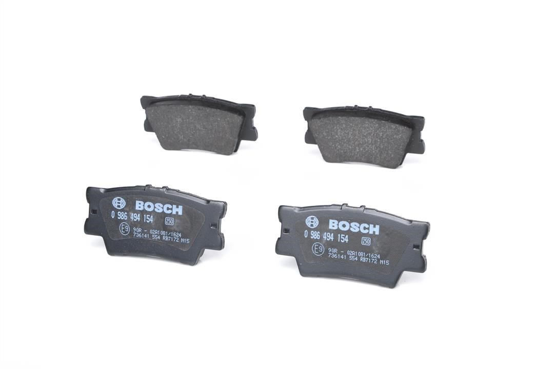Brake pad set Bosch 0 986 494 154